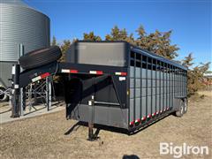 2009 Travalong 24' Livestock Trailer 