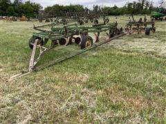 John Deere Double Hitch 9-bottom Plow 