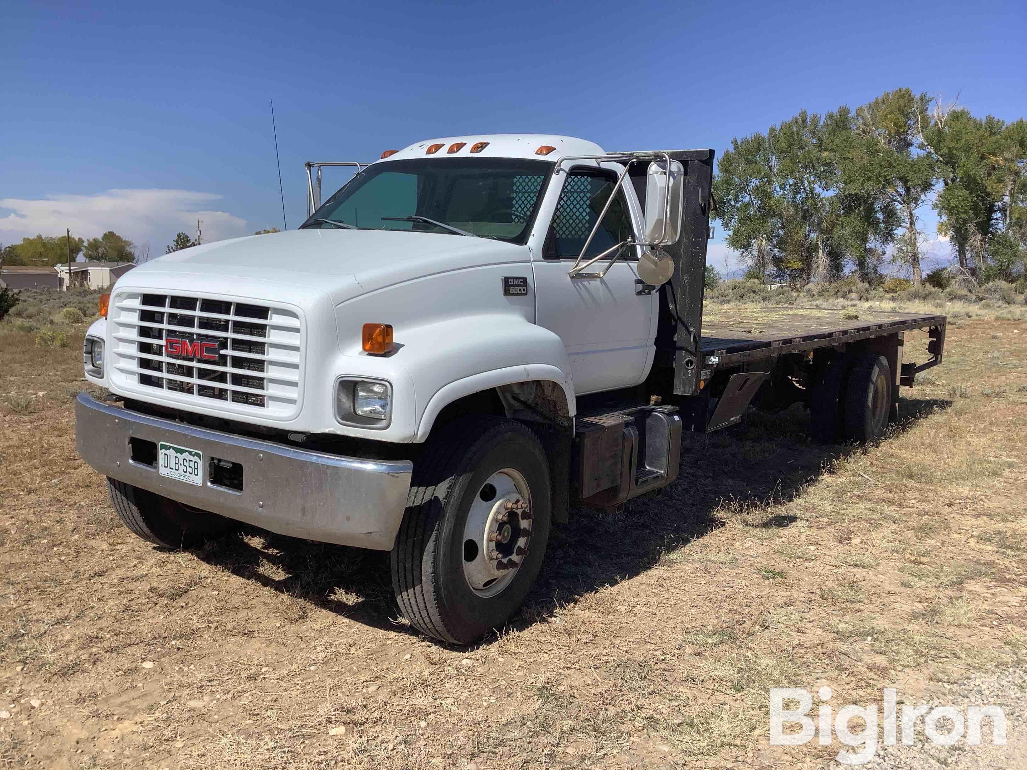 1998 GMC 6500 Flatbed Truck 