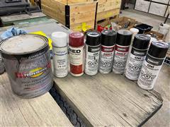 Cans Of Spray Paint 