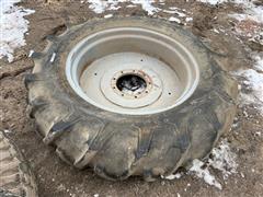 Firestone 12.4x28 Tire On Rim 