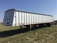 1984 Merritt Payload T/A Hopper Bottom Grain Trailer 