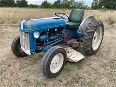 1950 Ford 8N 2WD Tractor W/ Woods L503 Belly Mower 