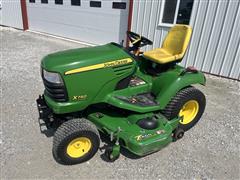 2009 John Deere X740 Ultimate Riding Lawn Mower 