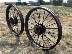 Case Front Steel Wheels For Steam Tractor 