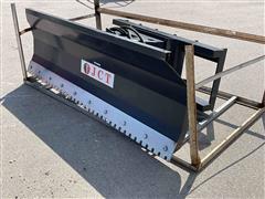 2023 JCT 72" Skid Steer Hydraulic Front Blade 