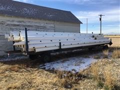 Gated Pipe And Trailer 