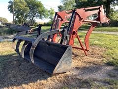 Great Bend GB870 Front End Loader W/Grapple 