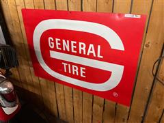 General Tire Metal Sign 