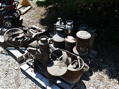 Antique Tools And Farm Support 