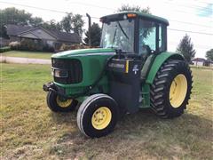 John Deere 6415 2WD Tractor W/Sidemount Mower 