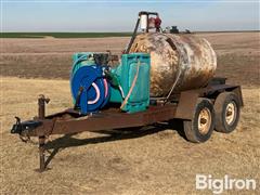 Shop Built T/A Fuel Trailer 