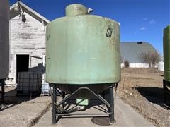 Sii 2,600 Gal Fertilizer Cone Bottom Tank 