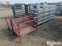 Behlen 10' Feed Bunks & Goat Feeders 