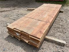 1" X 12" X 10' #2 Cedar Lumber 