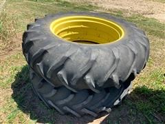 John Deere 16.9-34 Rims And Tires 