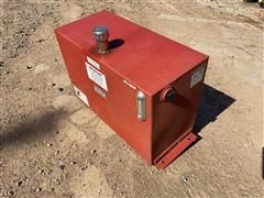 45-Gallon Steel Hydraulic Oil Tank 