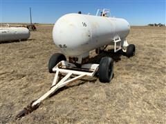 1000 Gallon Anhydrous Tank Trailer 