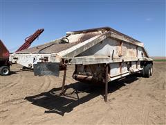 1975 Fruehauf T/A Belly Dump Trailer 