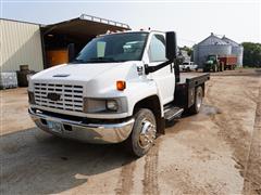 2007 Chevrolet C4500 Kodiak S/A Flatbed Truck 