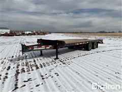 2001 Hillsboro 700 T/A Flatbed Trailer W/Ramps 