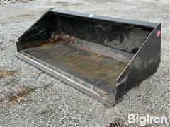 HH Fabrication 68' HD Smooth Edge Skid Steer Bucket 