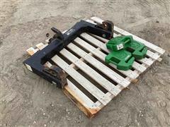 John Deere Suitcase Weights & Quick Hitch 