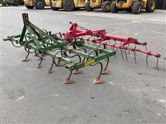 John Deere 3-Pt Cultivator Equipped W/ Noble Spring Tooth Harrow 