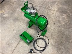 John Deere Air Compressor & Tank 