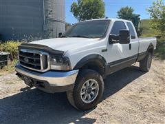 1999 Ford F250 Super Duty 4x4 Extended Cab Pickup 