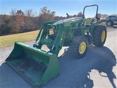 2018 John Deere 5090E MFWD Tractor W/Loader 