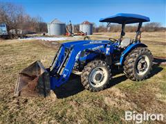 2021 New Holland Workmaster 60 Compact Utility Tractor W/Loader 