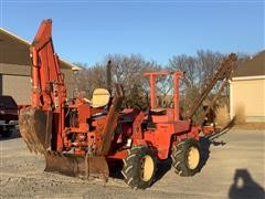 DitchWitch R40 4x4 Trencher W/Backhoe & Backfill Dozer 