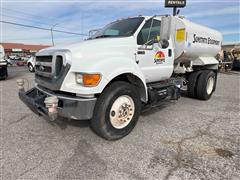 2015 Ford F750 S/A Water Truck 