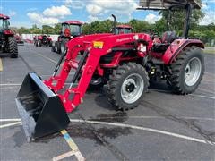 Mahindra 6075 MFWD Tractor W/Loader 