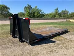 18' Hook Hoist Roll-Off Flatbed 