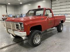 1977 Chevrolet Custom Deluxe 20 4x4 Pickup 