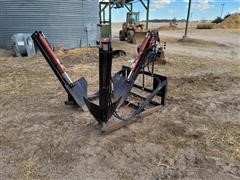 BC Machine Skid Steer Attachment Tree Spade 