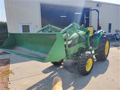 2018 John Deere 4052M Compact Utility Tractor W/Loader 