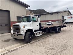 1995 Ford L8000 S/A Rollback Truck 