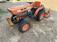 Kubota B7100 Tractor W/K-348-7 Mower 