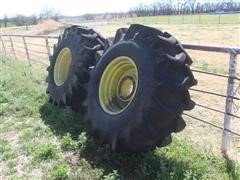 Michelin 23.1-26 Combine Tires & Rims 