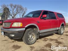 2003 Ford F150 Crew Cab Pickup W/Topper 