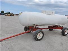 1,000 Gallon NH3 Tank On Running Gear 