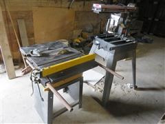 Rockwell Table Saw & Craftsman Radial Saw 