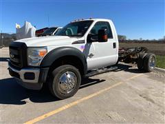 2012 Ford F550 XL Super Duty Cab & Chassis 