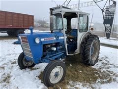 1969 Ford 3000 2WD Tractor W/7' Bar Mower 
