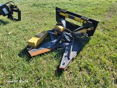 Sidney Commercial Timberline HTC Rotating Tree Shear Skid Steer Attachment 