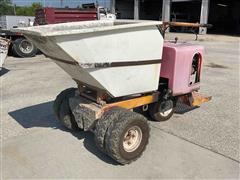 Power Buggy Self-Propelled Stand-On Concrete Transporter 