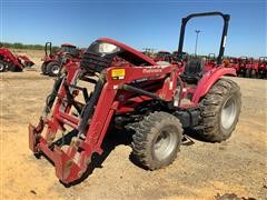 2016 Mahindra 2555 MFWD Tractor W/Loader 